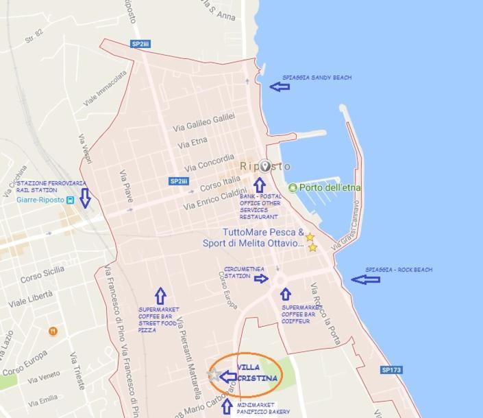 Via Pisa Hotel Рипосто Екстериор снимка